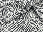 TISSU JACQUARD MOTIF ZÈBRE BLANC ET NOIR - coupon de 3 mètres - My Little Coupon - tissu - coudre