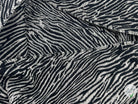 TISSU JACQUARD MOTIF ZÈBRE NOIR ET BLANC - coupon de 3 mètres - My Little Coupon - tissu - coudre