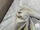 TISSU MATELASSÉ DEUX FACE DOUDOUNE GREIGE & STONE LOSANGE - My Little Coupon