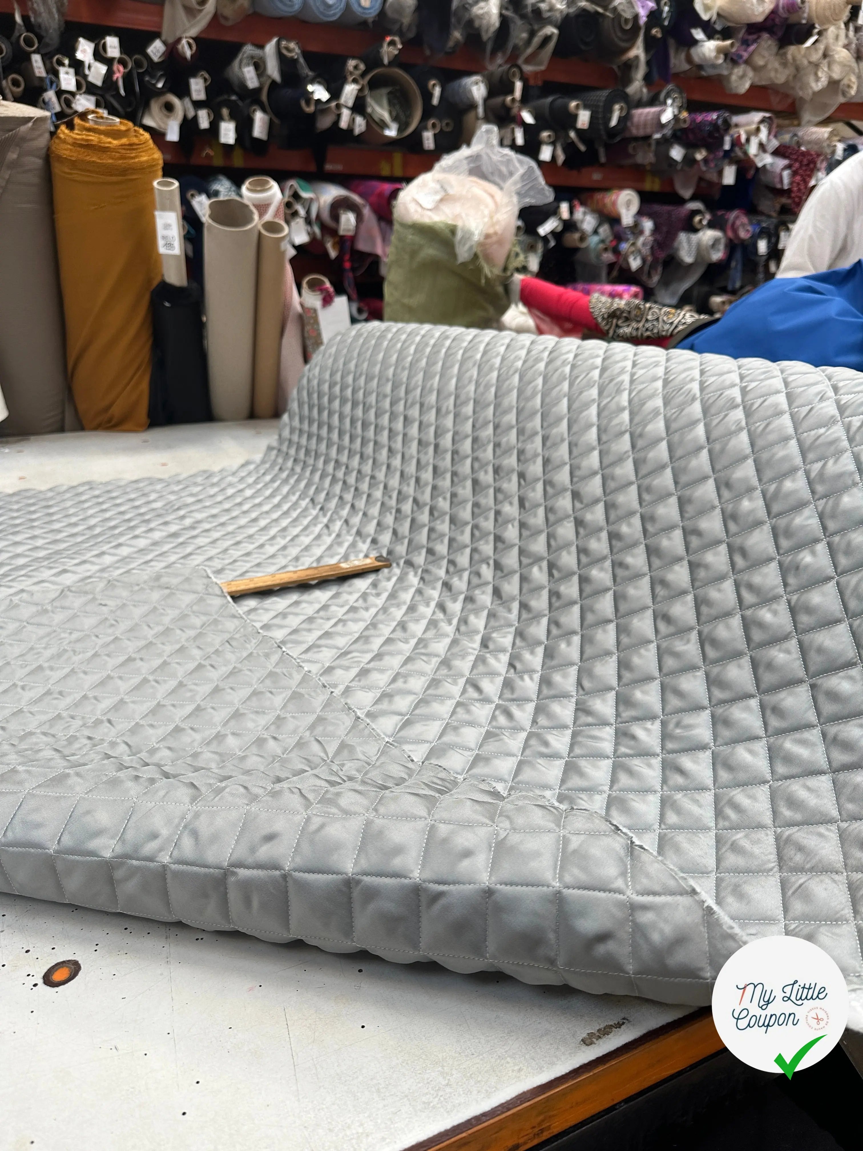 TISSU MATELASSÉ DOUDOUNE DOUBLE FACE CHIC MATELASSAGE FRANÇAIS MLC INTERN