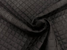 TISSU MATELASSÉ DOUDOUNE DOUBLE FACE NOIR CHIC MATELASSAGE FRANÇAIS MLC INTERN