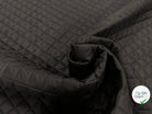 TISSU MATELASSÉ NOIR DOUDOUNE CHIC MATELASSAGE FRANÇAIS SIMPLE FACE MLC INTERN