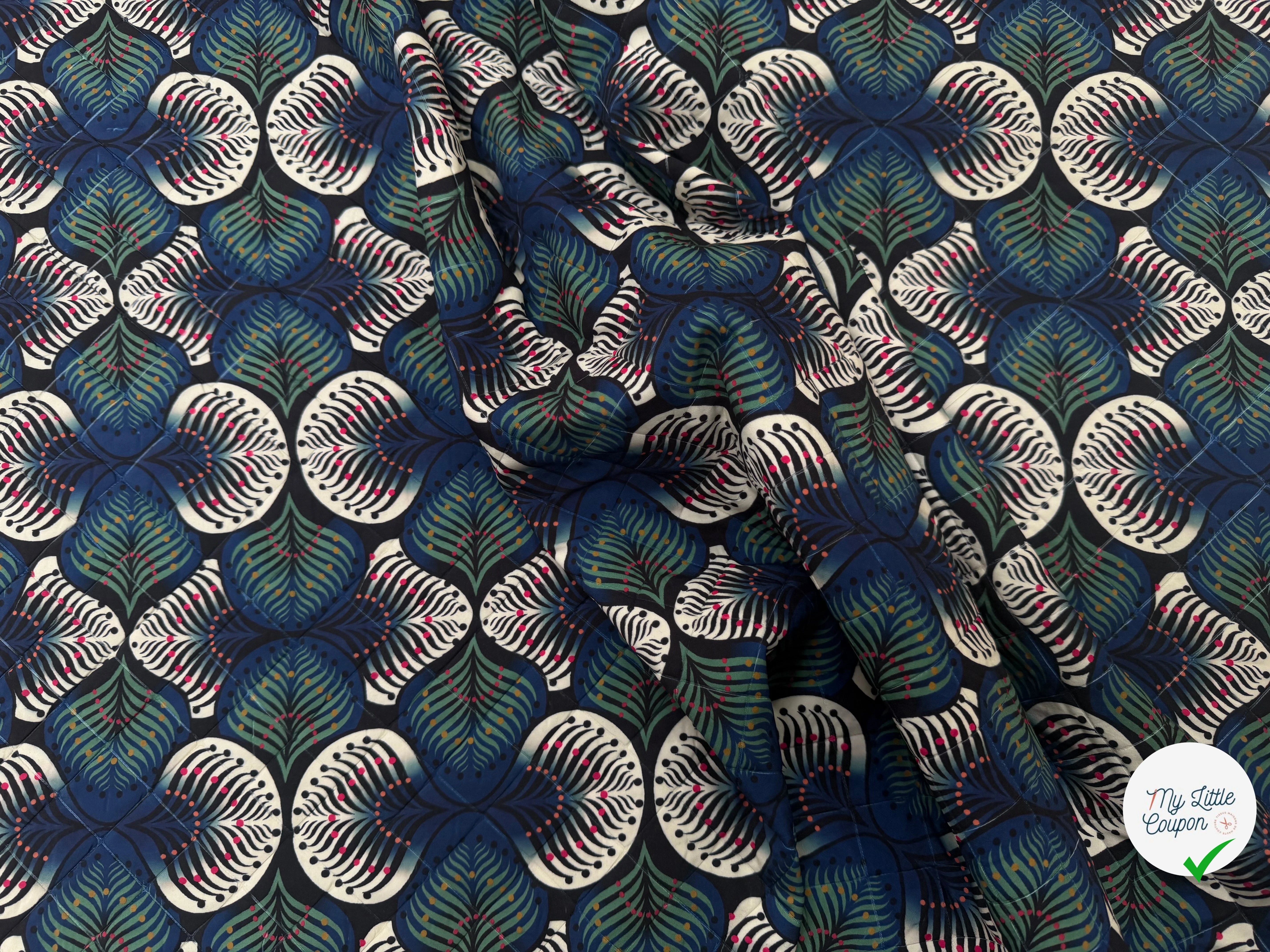 TISSU MATELASSÉ SIMPLE FACE IMPRIMÉ 5 - My Little Coupon