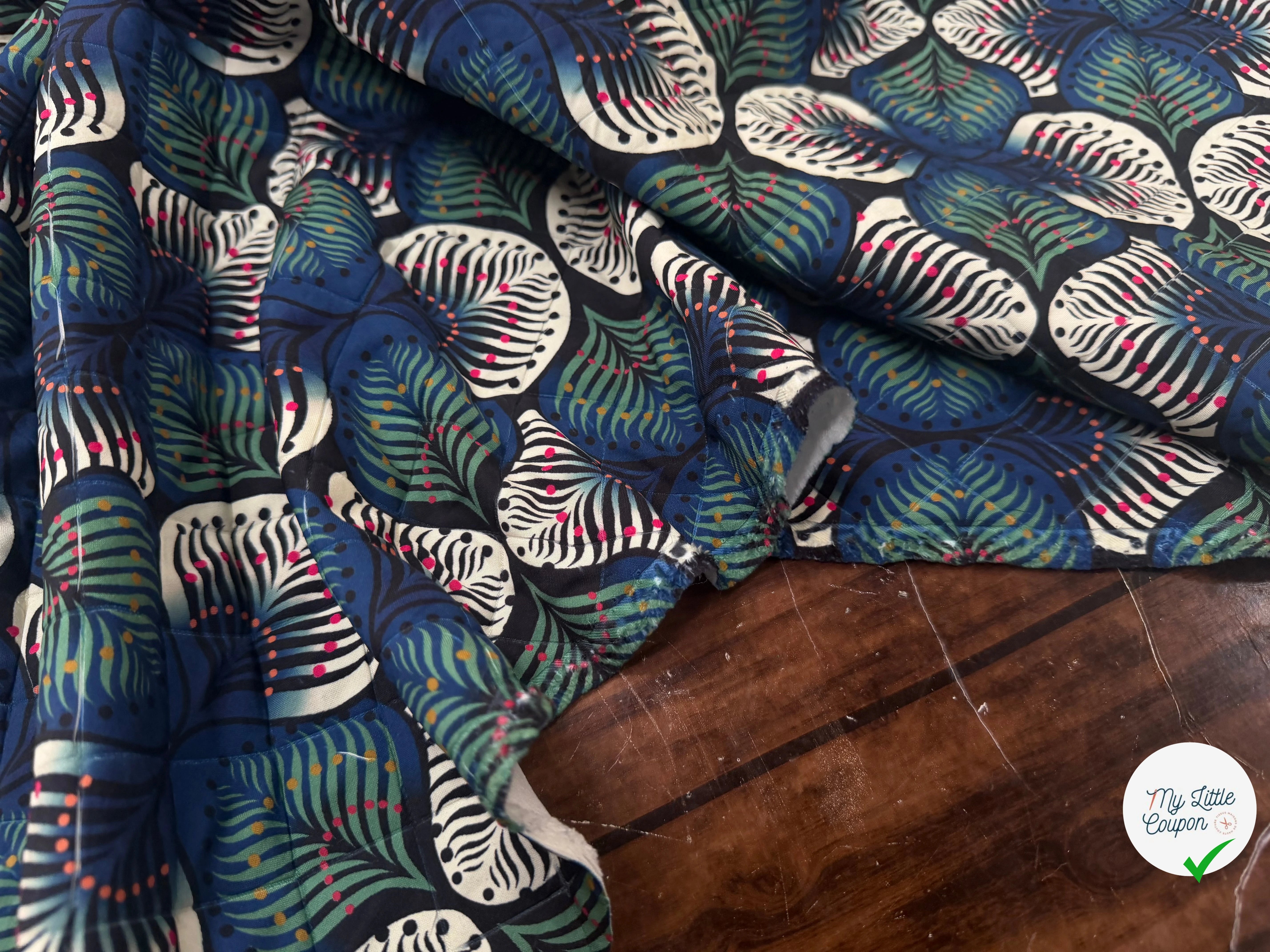 TISSU MATELASSÉ SIMPLE FACE IMPRIMÉ 5 - My Little Coupon