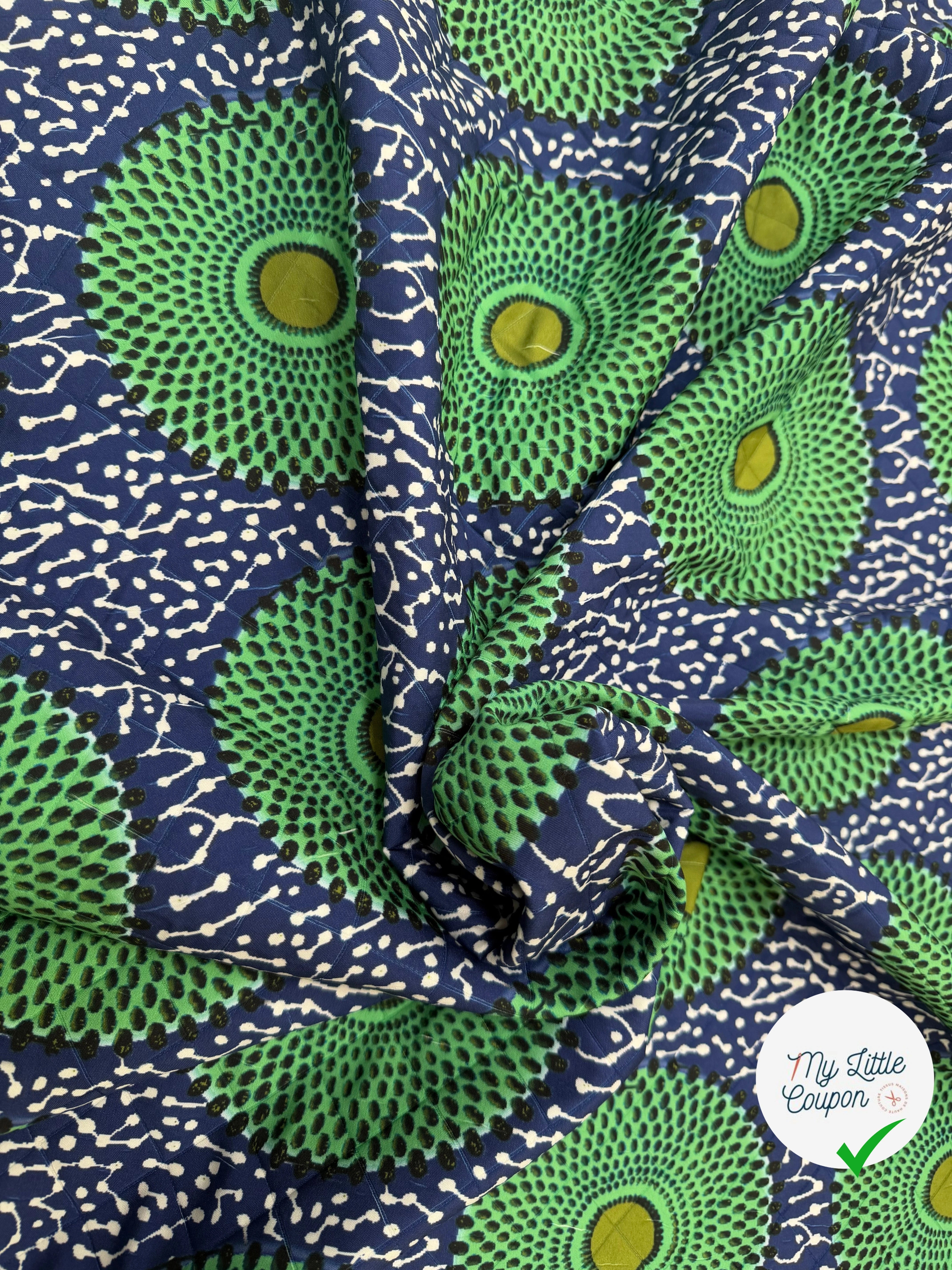 TISSU MATELASSÉ SIMPLE FACE IMPRIMÉ 7 - My Little Coupon