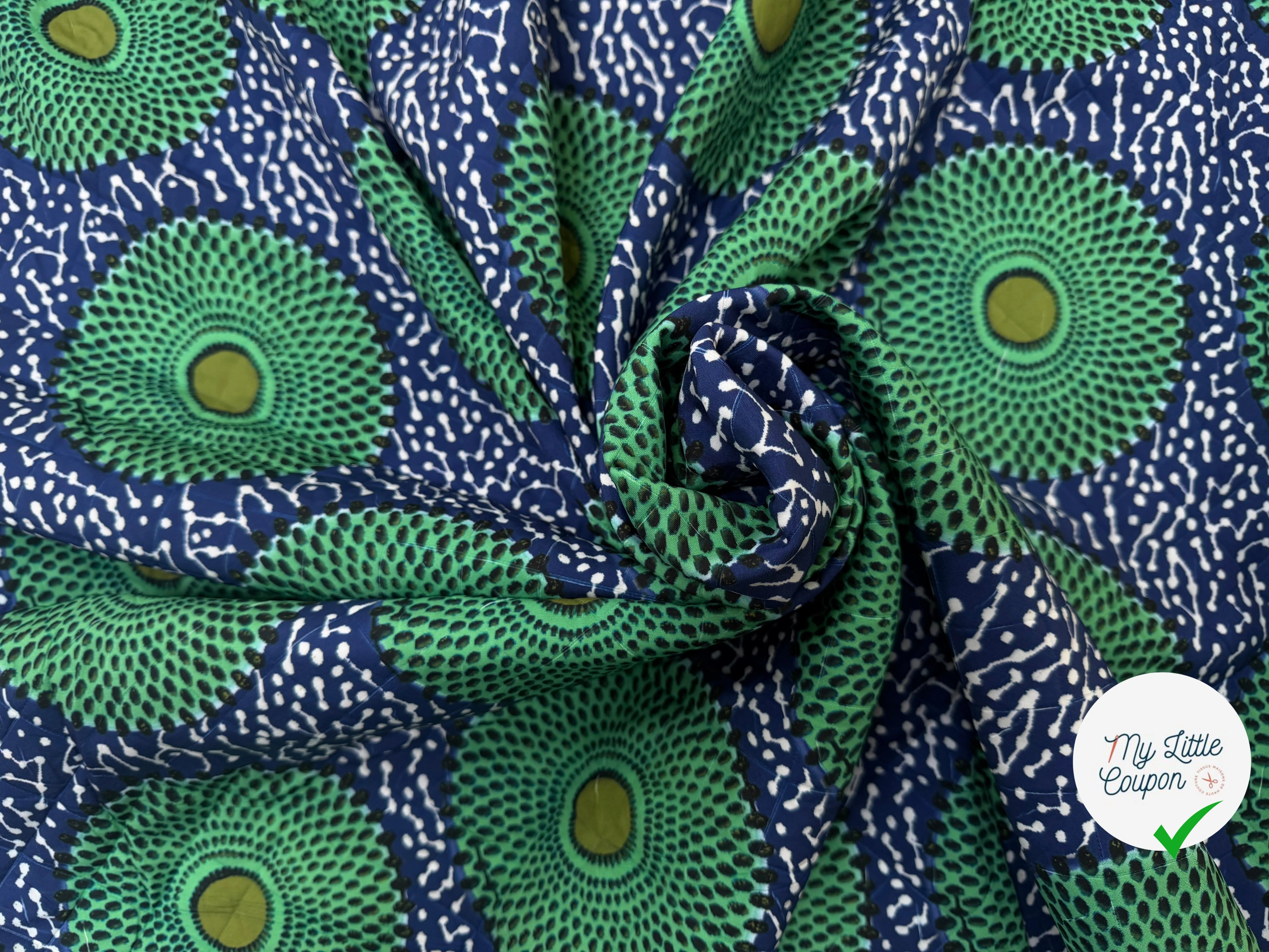 TISSU MATELASSÉ SIMPLE FACE IMPRIMÉ 7 - My Little Coupon