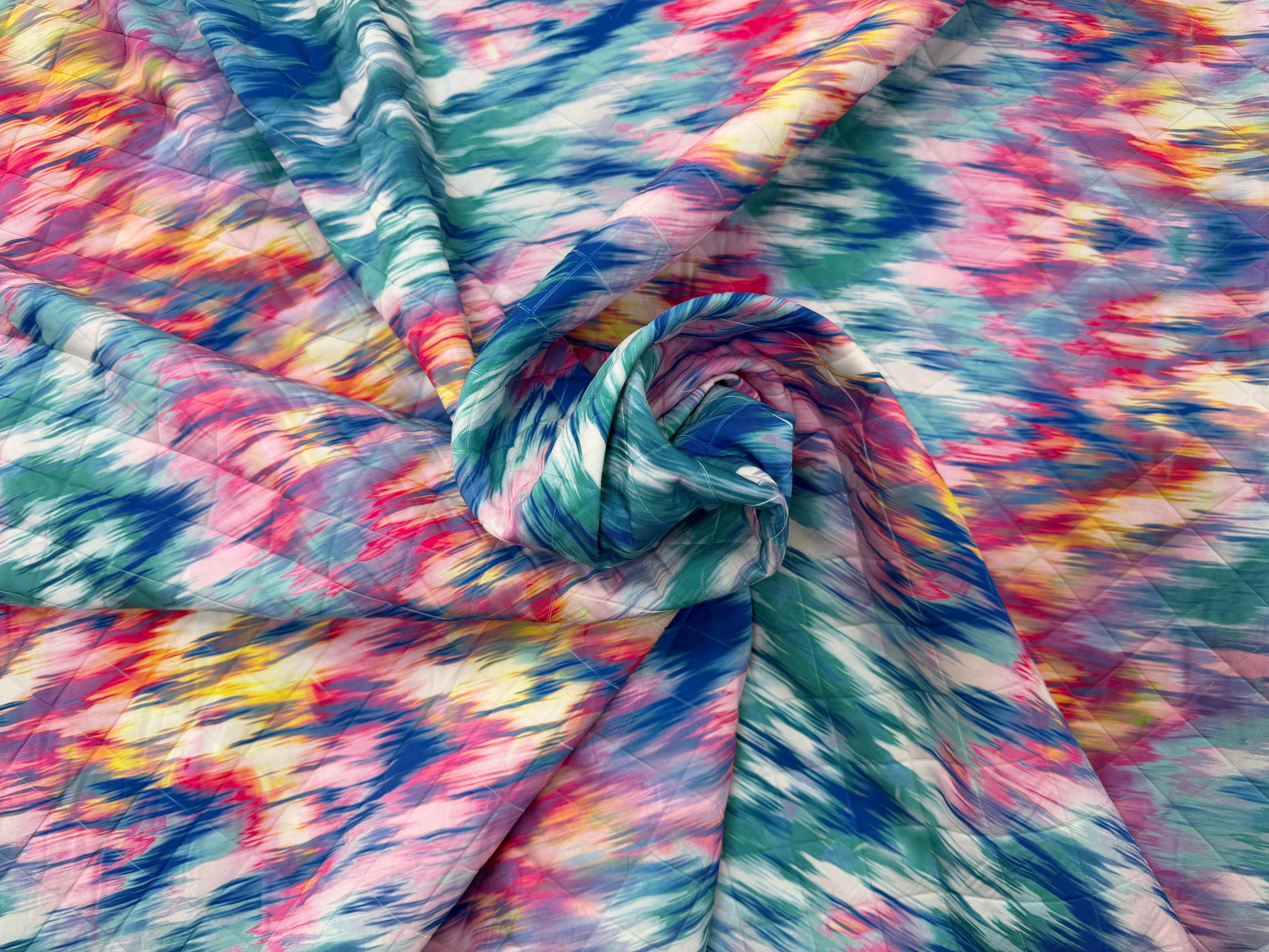 TISSU MATELASSÉ SIMPLE FACE IMPRIMÉ 9 - My Little Coupon