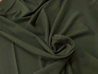 TISSU NID D'ABEILLE LAINE STRETCH VERT ARMY - My Little Coupon