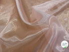 TISSU ORGANZA ROSE PALE BRILLANT - My Little Coupon