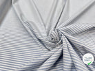 TISSU OXFORD SOMELIOS COTON RAYURES BLEU - My Little Coupon