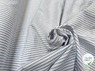 TISSU OXFORD SOMELIOS COTON RAYURES BLEU - My Little Coupon
