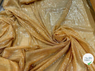 TISSU PAILLETTES OCRE - My Little Coupon