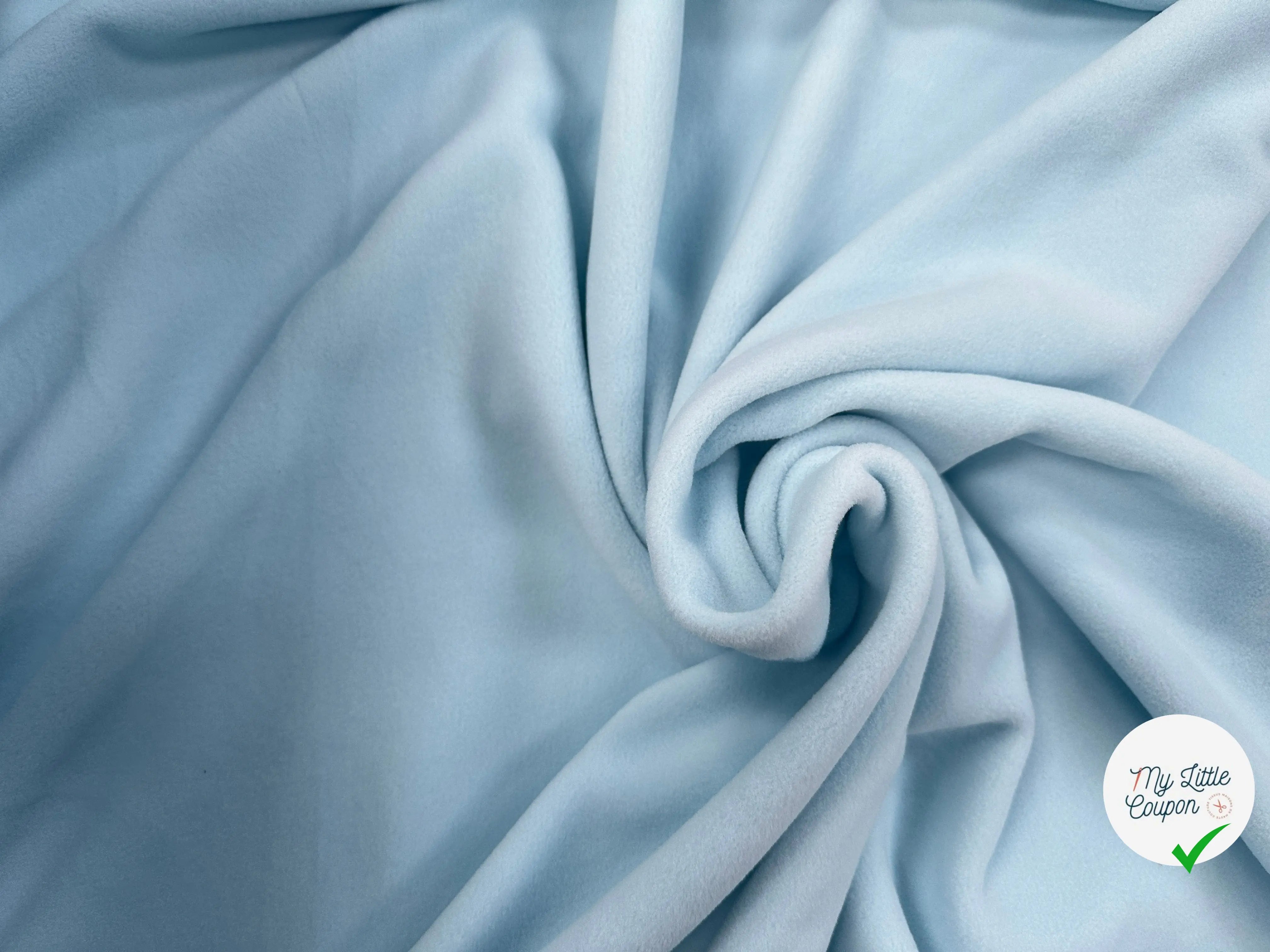 TISSU POLAIRE TOUT DOUX BLEU MLC INTERN