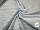 TISSU POPELINE - TOILE RAYE BLEU - My Little Coupon