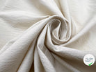 TISSU SEERSUCKER BEIGE TRÈS CLAIR - My Little Coupon - tissu - coudre