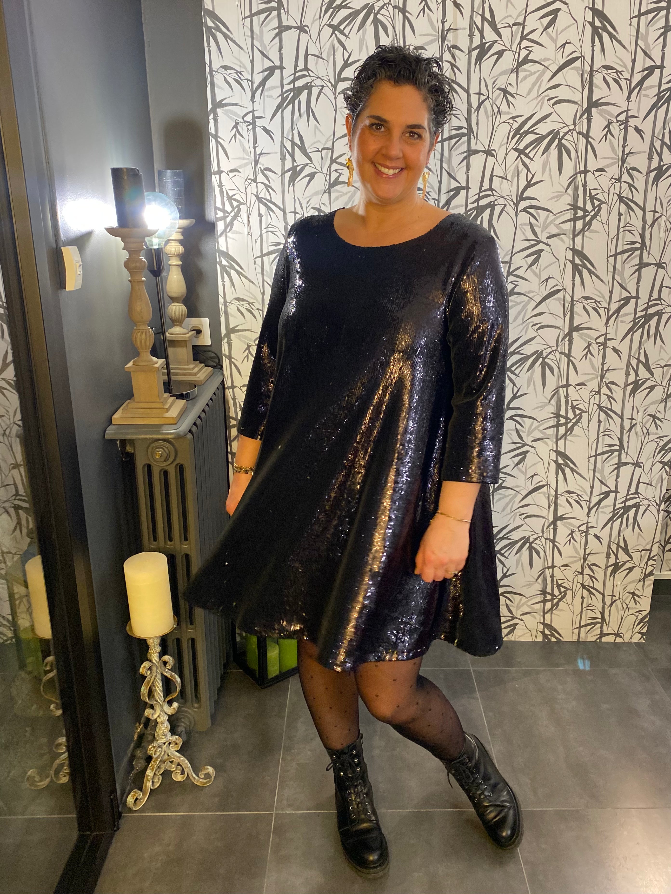 TISSU SEQUIN DELPH PAILLETTES MSO