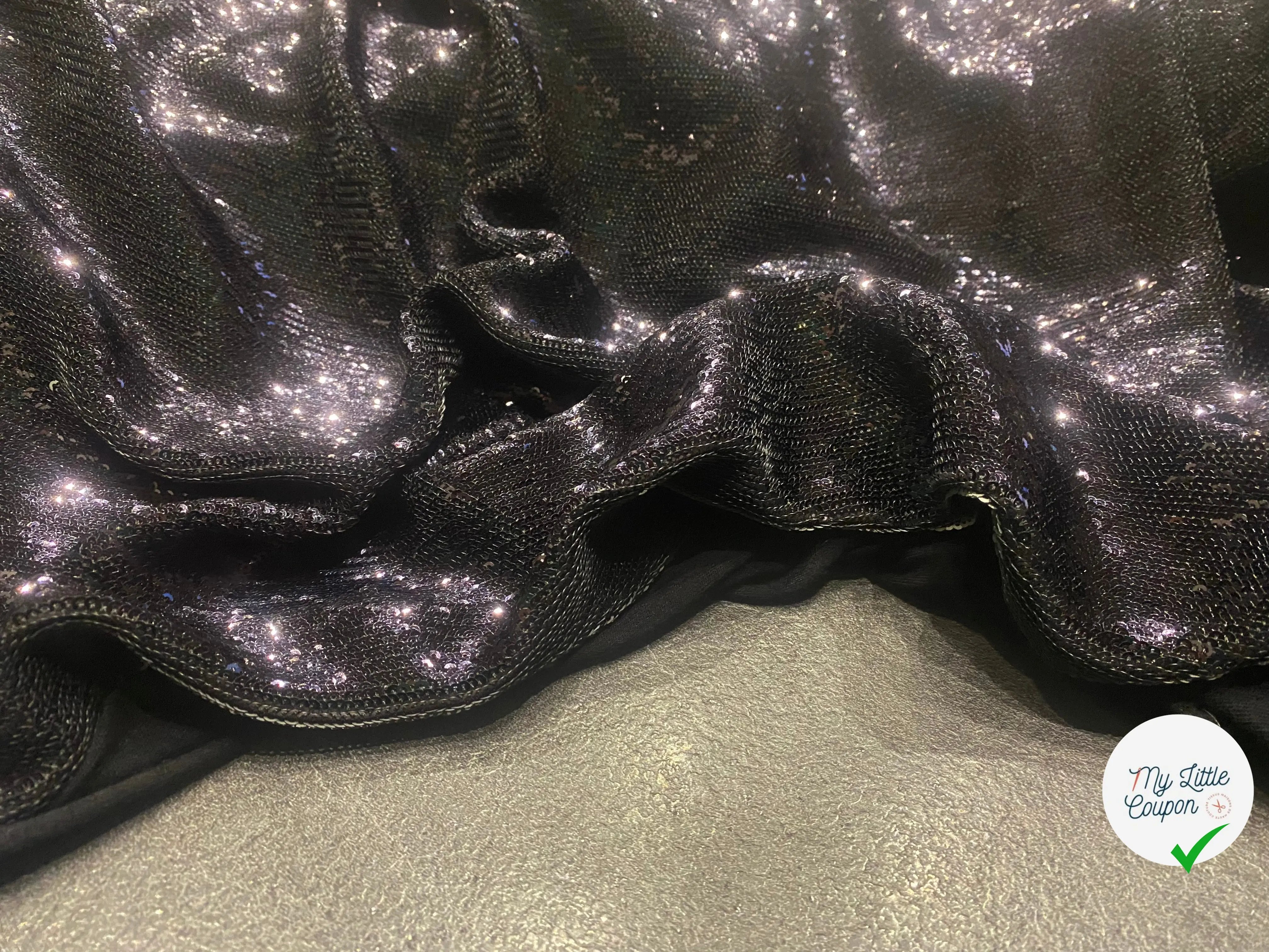 TISSU SEQUIN DELPH PAILLETTES MSO