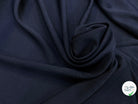 TISSU SERGÉ FLUIDE BLEU NUIT - My Little Coupon