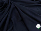 TISSU SERGÉ FLUIDE BLEU NUIT - My Little Coupon