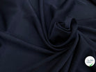 TISSU SERGÉ FLUIDE BLEU NUIT - My Little Coupon