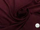 TISSU SERGÉ FLUIDE ROUGE BORDEAU - My Little Coupon