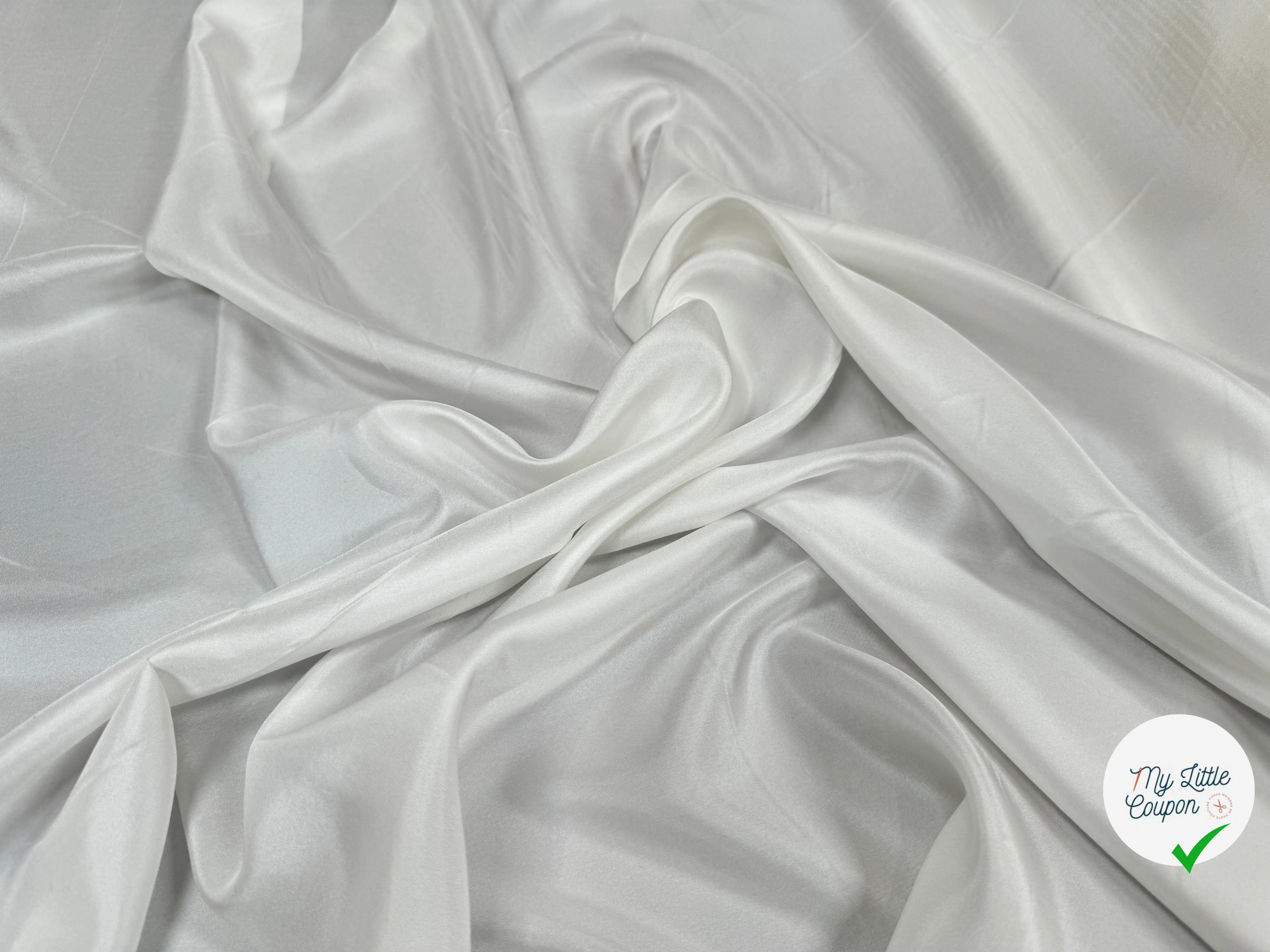 TISSU SOIE HABOTAI IVORY - My Little Coupon