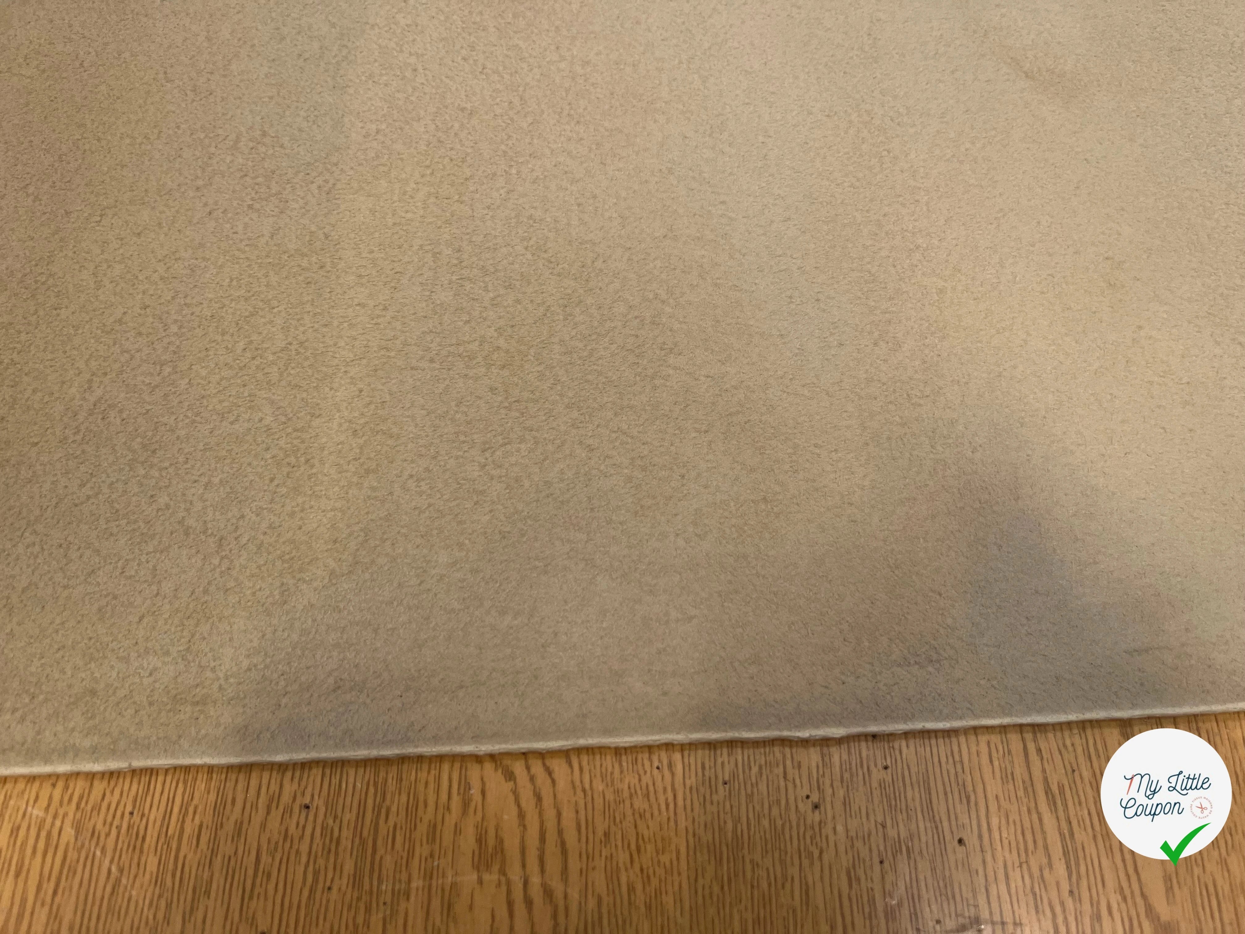 TISSU SUEDE TRÈS RIGIDE ASPECT DAIM GINGER - My Little Coupon