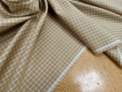 TISSU SURCHEMISE TRAPPEUR BEIGE À CARREAUX - My Little Coupon