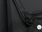 TISSU TAILLEUR SERGÉE EN PURE LAINE NOIR INTENSE - My Little Coupon