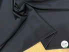 TISSU TAILLEUR SERGÉE EN PURE LAINE NOIR INTENSE - My Little Coupon