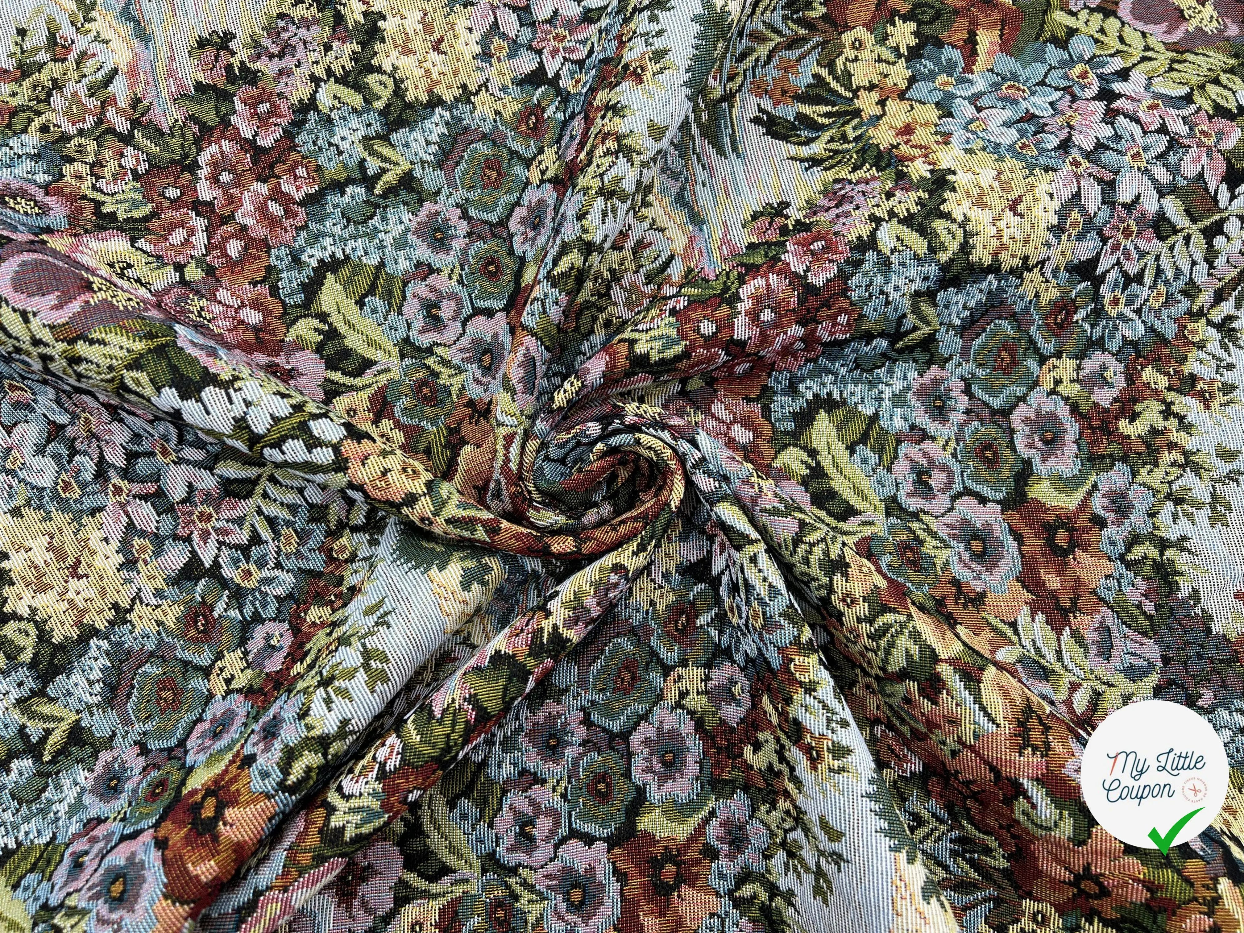 TISSU TAPISSERIE ROCOCCO - My Little Coupon - tissu - coudre