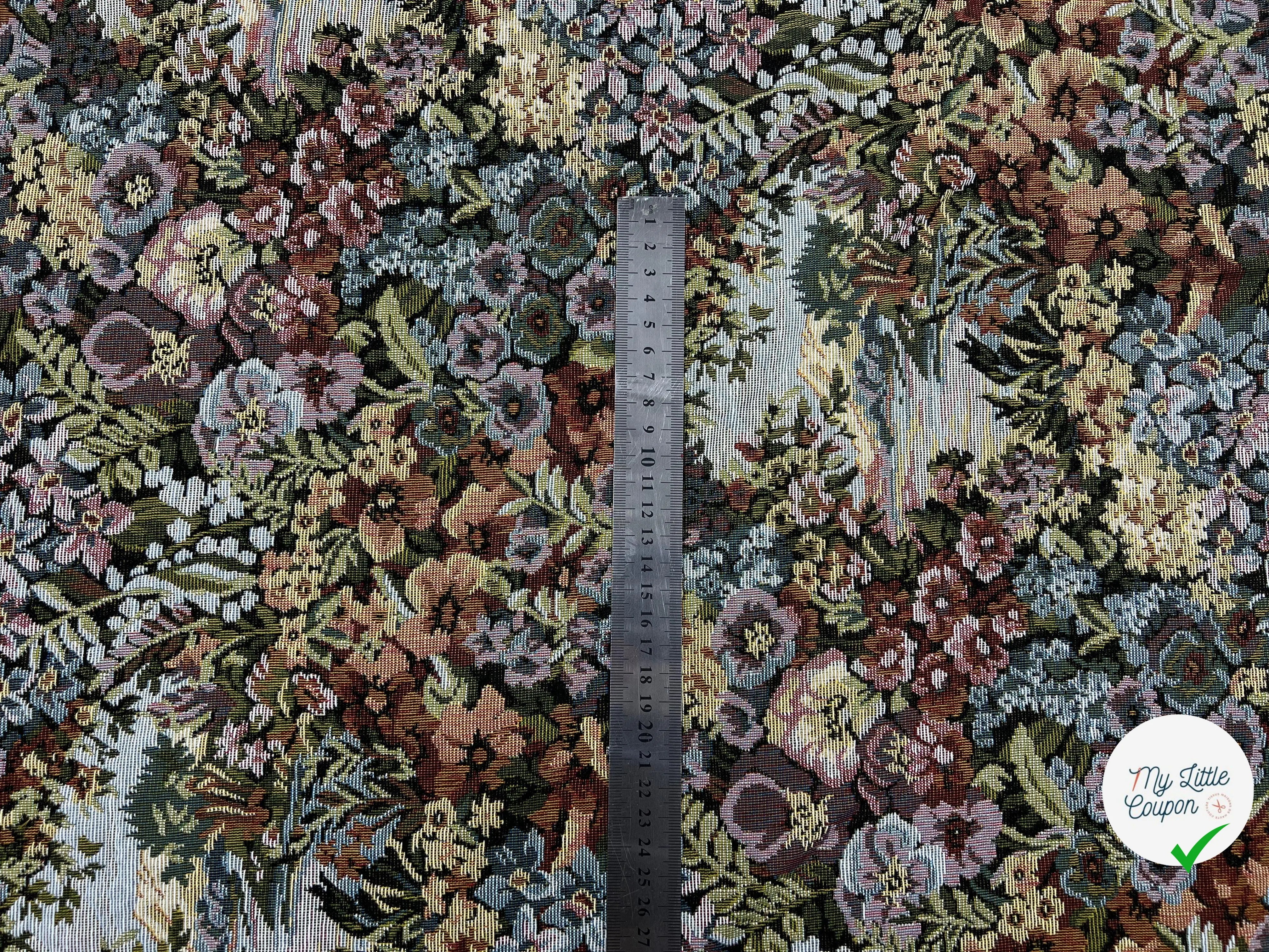 TISSU TAPISSERIE ROCOCCO - My Little Coupon - tissu - coudre