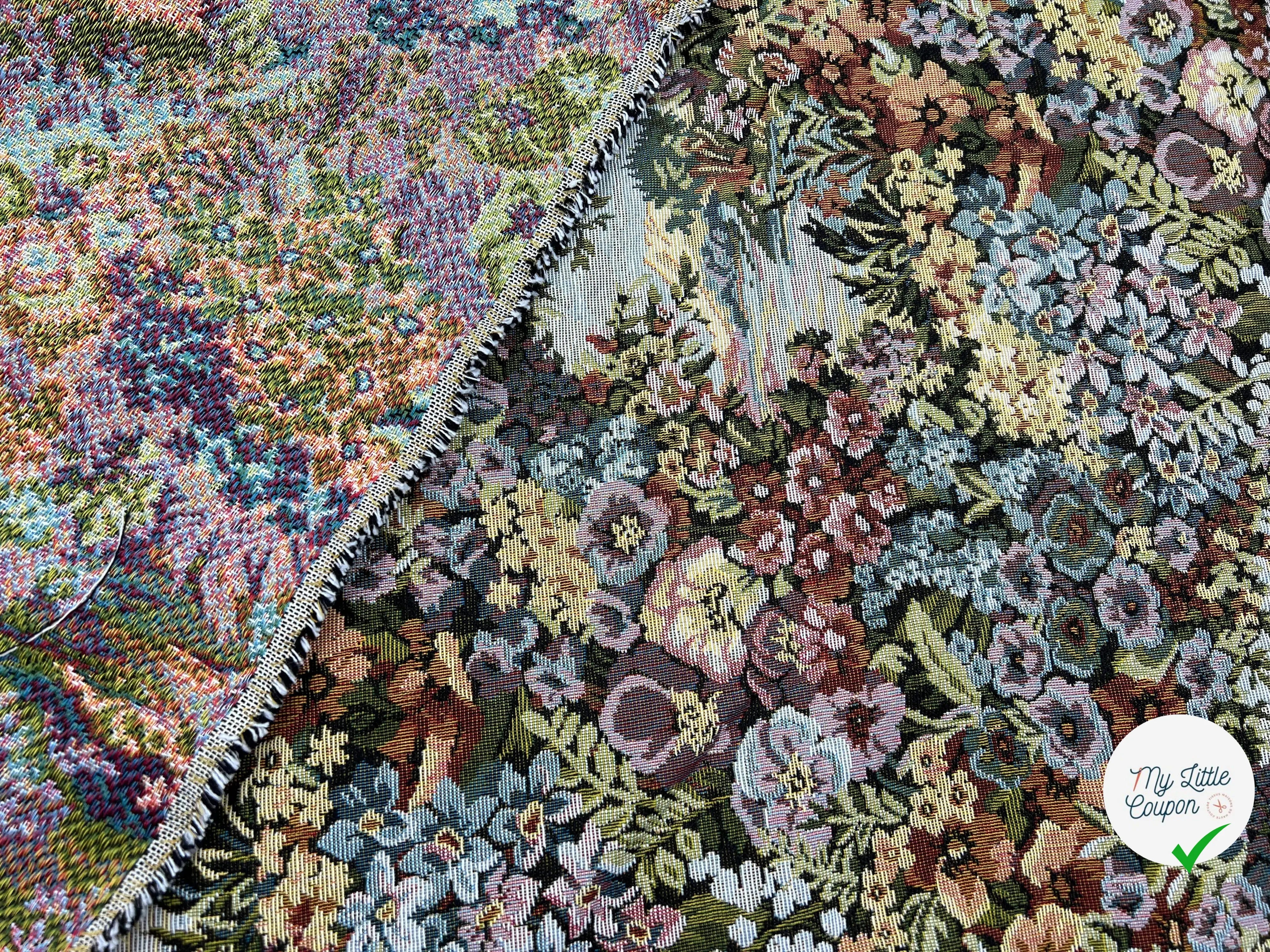 TISSU TAPISSERIE ROCOCCO - My Little Coupon - tissu - coudre