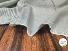 TISSU VERT POPELINE - TOILE RAYÉE VERT - My Little Coupon