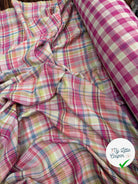 TISSU VICHY REVERSIBLE PRINCE DE GALLE - My Little Coupon