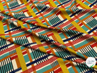 TISSU VISCOSE ÉLASTHANNE IMPRIMÉ OSLO PUNGI TOPO OSLO - My Little Coupon