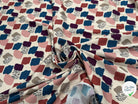 TISSU VISCOSE ÉLASTHANNE IMPRIMÉ TRAIN PUNGI TOPO TRAIN - My Little Coupon