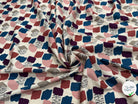 TISSU VISCOSE ÉLASTHANNE IMPRIMÉ TRAIN PUNGI TOPO TRAIN - My Little Coupon