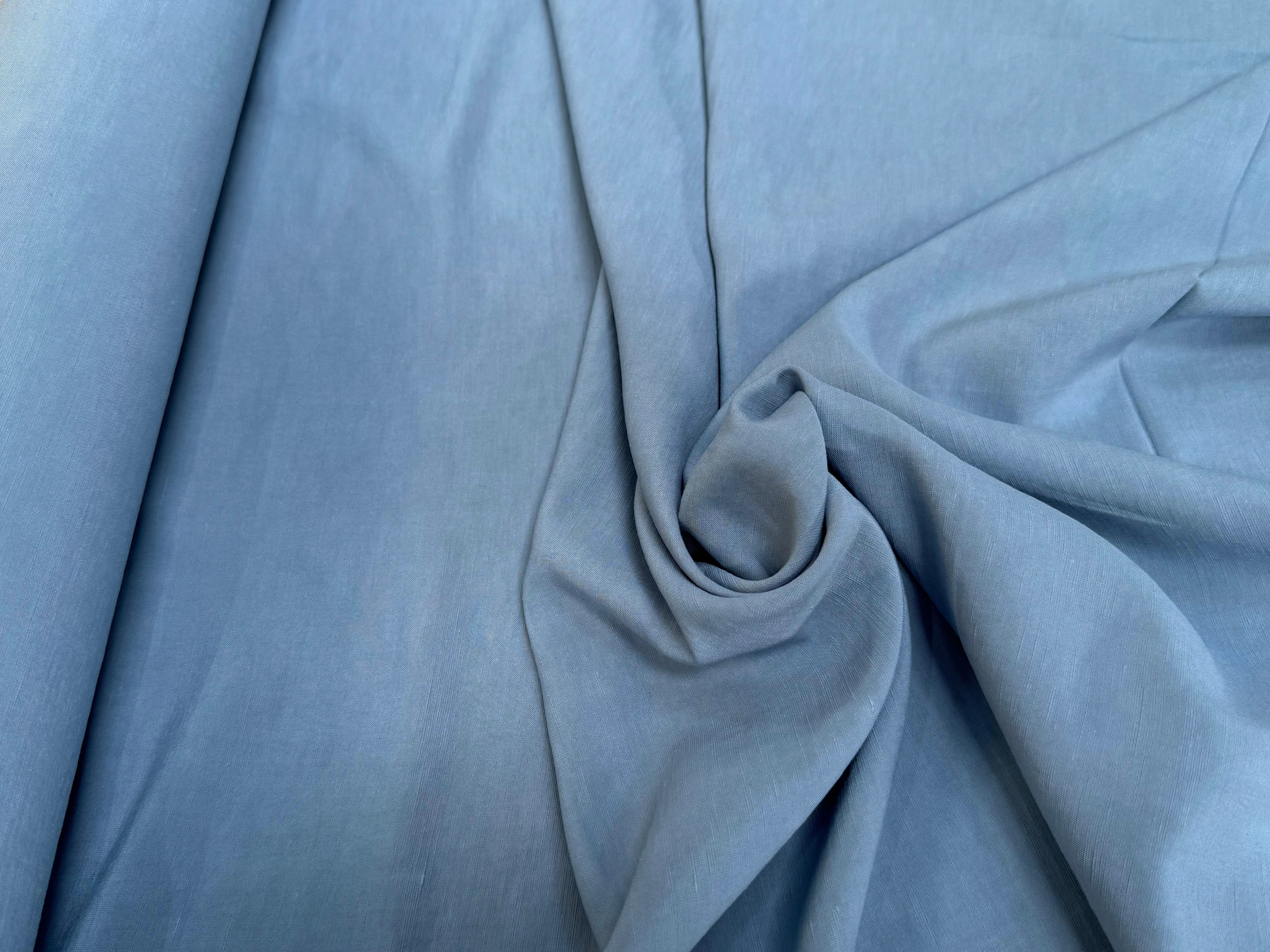 TISSU VISCOSE LIN STORM TOMBÉ FLUIDE 40% LIN - My Little Coupon