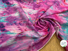 TISSU VISCOSE TIE AND DYE MULTICOLOR - My Little Coupon