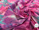 TISSU VISCOSE TIE AND DYE MULTICOLOR - My Little Coupon