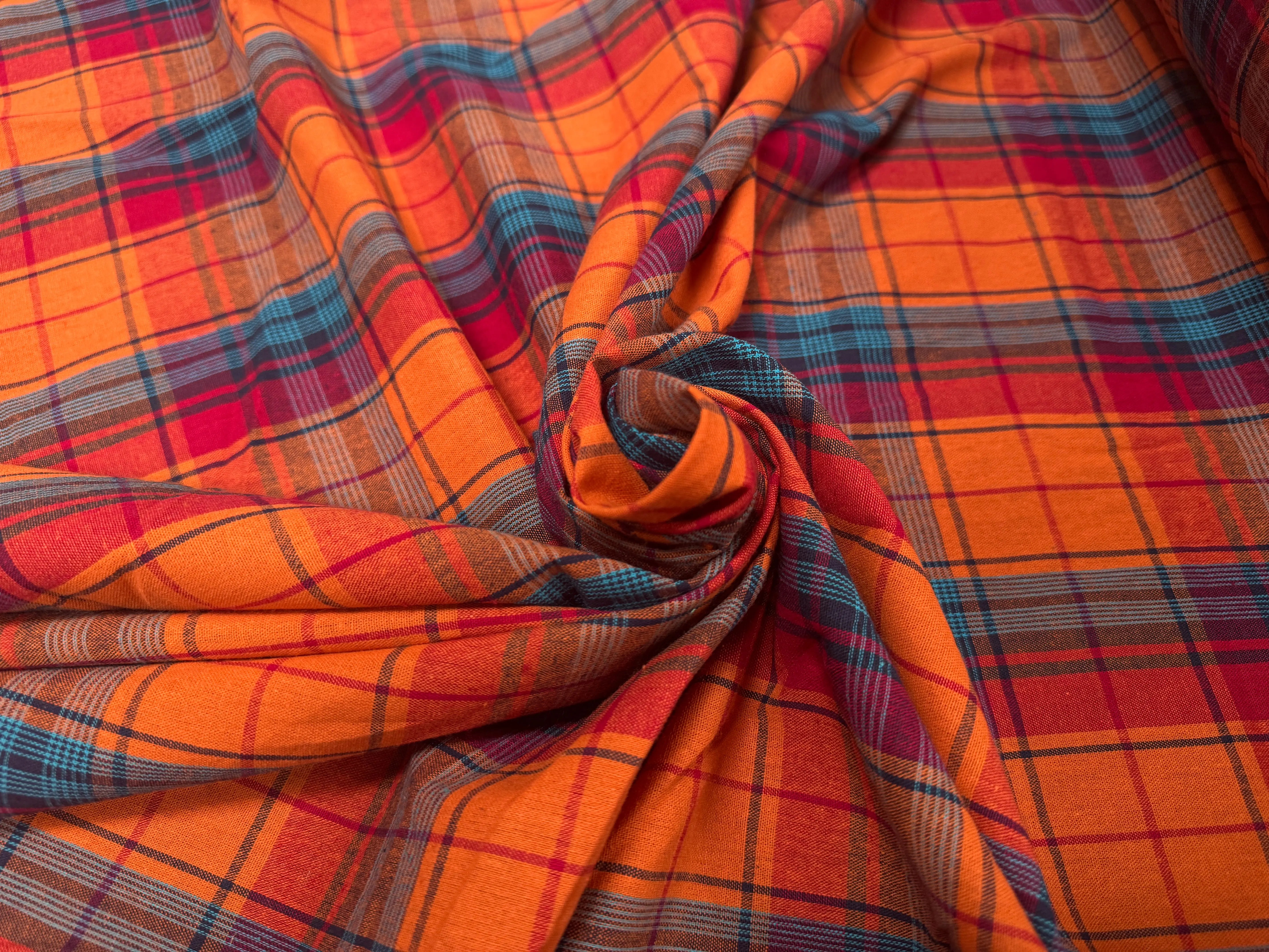 TISSUS MADRAS CARREAUX - My Little Coupon