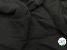 TOILE À BEURRE CRÉPÉE NOIR FLUIDE - My Little Coupon - tissu - coudre