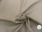 TOILE CANEVAS 80% COTON BEIGE FONCÉ - My Little Coupon