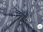 TOILE CHAMBRAY JACQUARD ETHNIQUE - My Little Coupon