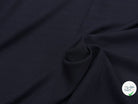 TOILE CHEVRON VISCOSE BLEU NUIT LEGEREMENT STRECH - My Little Coupon