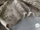 TOILE COTON GABRIELLE EFFET LIN FICELLE - My Little Coupon