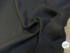 TOILE COTON SOUPLE ASPECT PIQUÉ NOIR - My Little Coupon