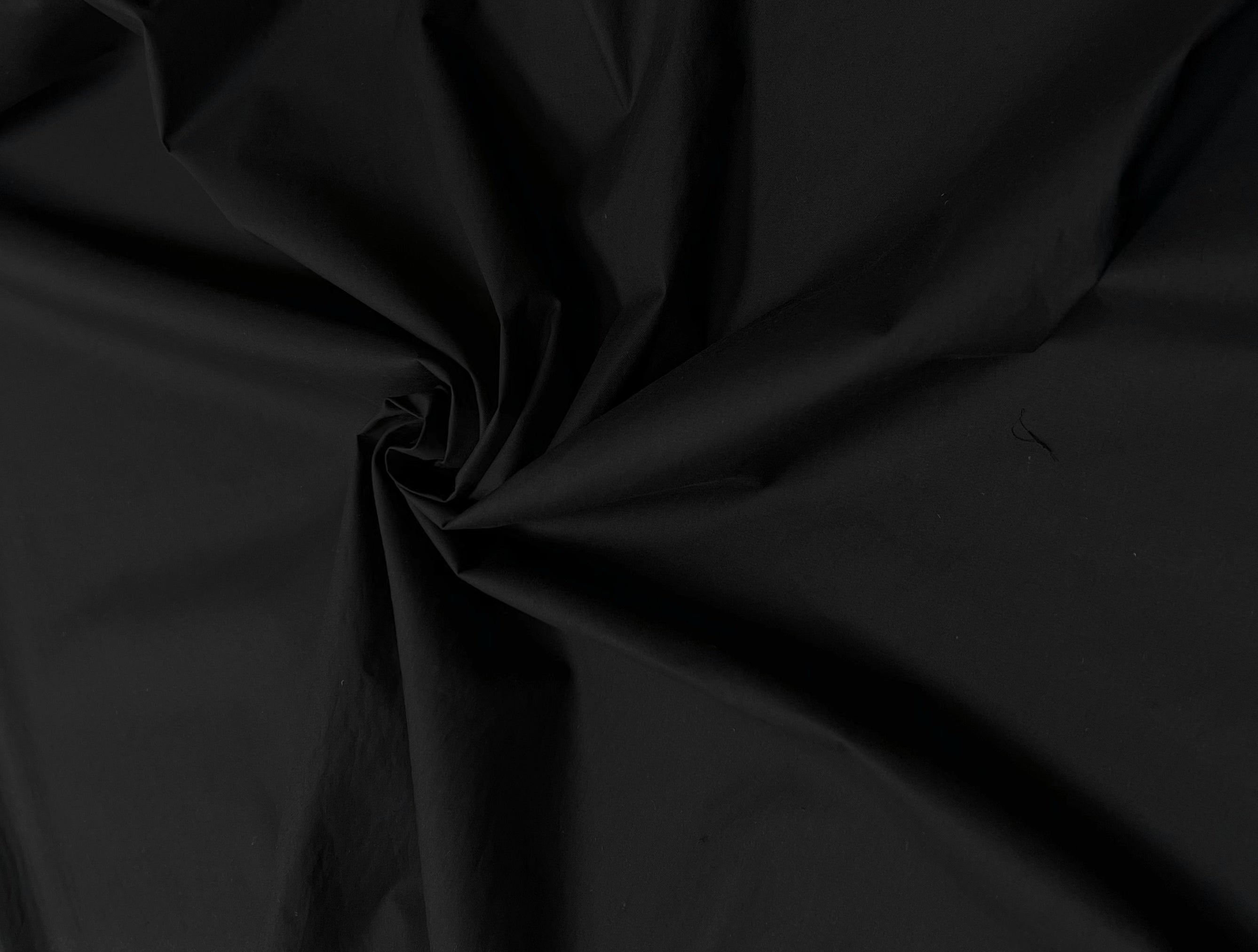 TOILE CRAQUANTE DE COTON NOIR - My Little Coupon