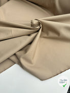 TOILE DE COTON CAVIAR CANVASS CAMEL CLAIR MSO